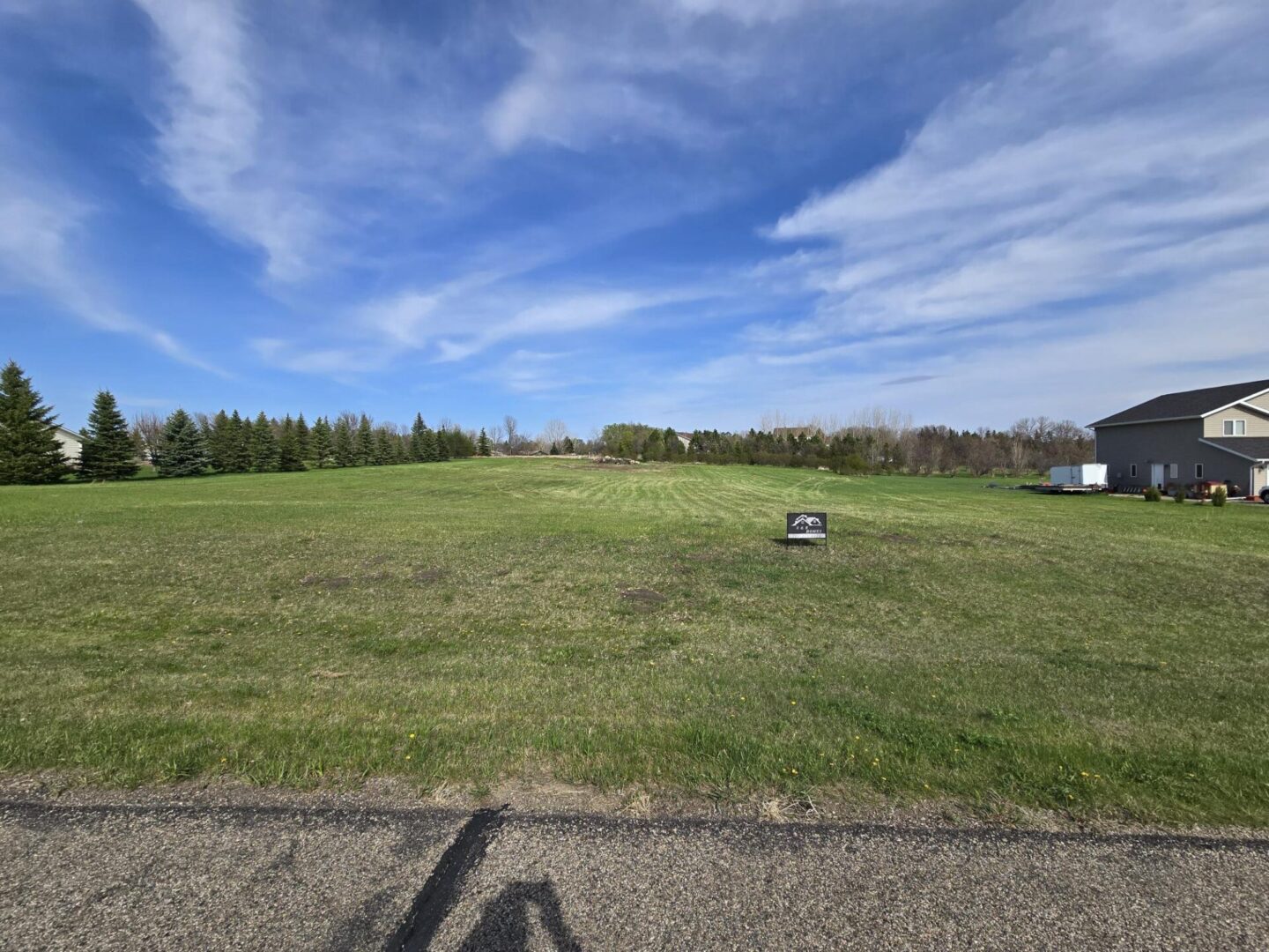 Empty lot for sale R & K Homes